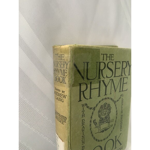 Vtg ‘The Nursery Rhyme Book’ by Andrew Lang Illust. By Leslie Brooke UK - Picture 2 of 10